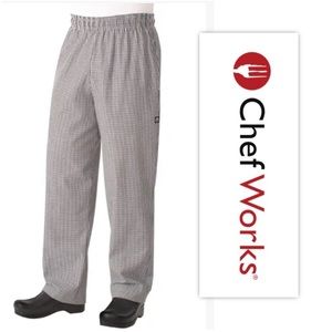 Chef Works Essential Baggy Checkered Chef Pants